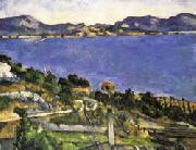 Paul Cezanne L'Estaque oil painting artist